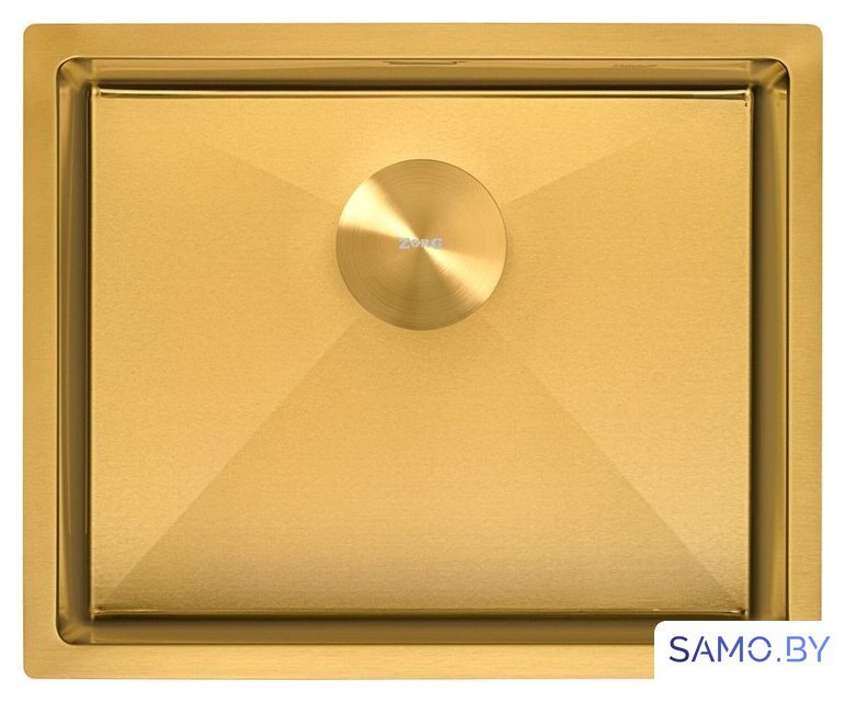 Кухонная мойка ZorG ZRN 4555 Premium PVD Gold - Изображение №1 — Интернет-магазин samo.by