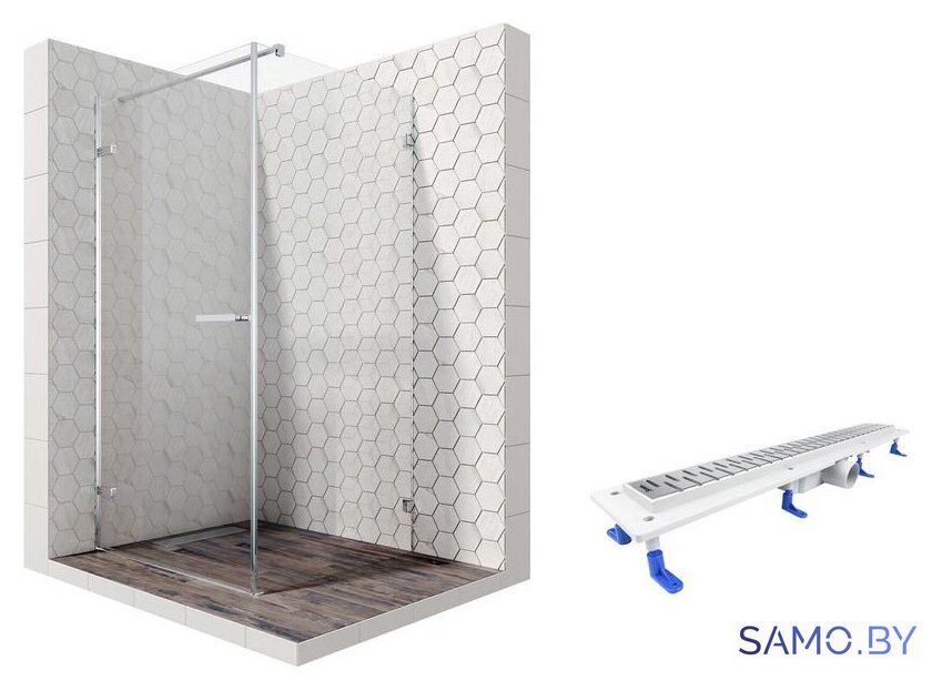 Душевой уголок Ambassador Set 10011102L-ST8 - Изображение №1 — Интернет-магазин samo.by