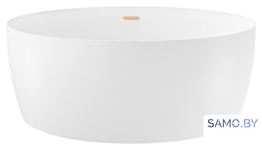 Ванна Wellsee Pour Plus 150x150 237101004 (отдельностоящая ванна белый глянец, экран, ножки, сифон-автомат золото) - Изображение №1 — Интернет-магазин samo.by