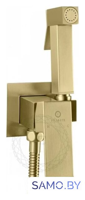 Гигиенический душ Filarete Fing FL101 (золото матовый) - Изображение №3 — Интернет-магазин samo.by