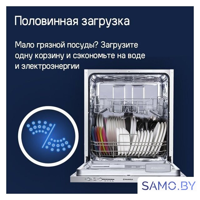 Встраиваемая посудомоечная машина MAUNFELD MLP-12S Light Beam - Изображение №26 — Интернет-магазин samo.by
