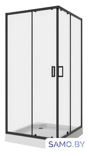 Душевой уголок Niagara Nova NG-6808-08 BLACK 90x90 - Изображение №1 — Интернет-магазин samo.by