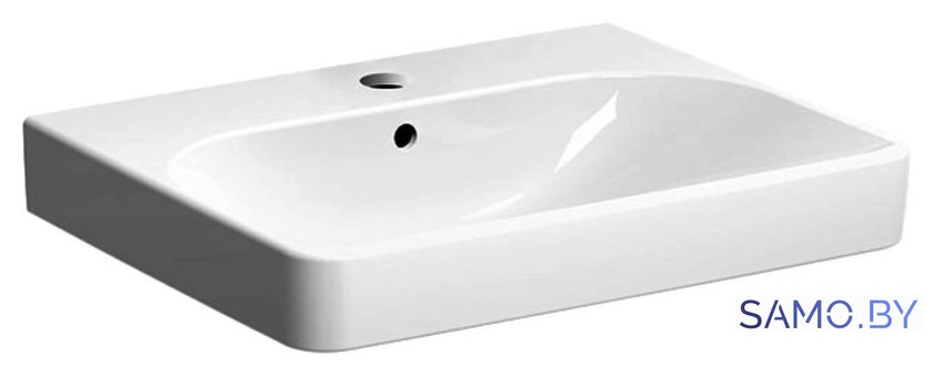 Умывальник Geberit Smyle Square 500.229.01.1 - Изображение №1 — Интернет-магазин samo.by