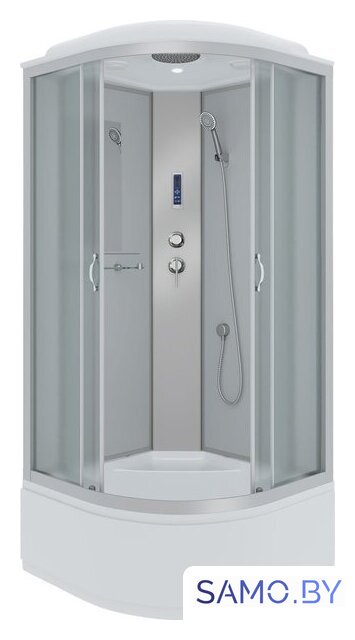 Душевая кабина Niagara NG-2309-14P 100x100x215 (матовое стекло) - Изображение №2 — Интернет-магазин samo.by