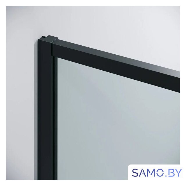 Душевой уголок Grossman Galaxy 100x80x195 120.K33.01.1080.21.00 (черный матовый/прозрачное стекло) - Изображение №3 — Интернет-магазин samo.by