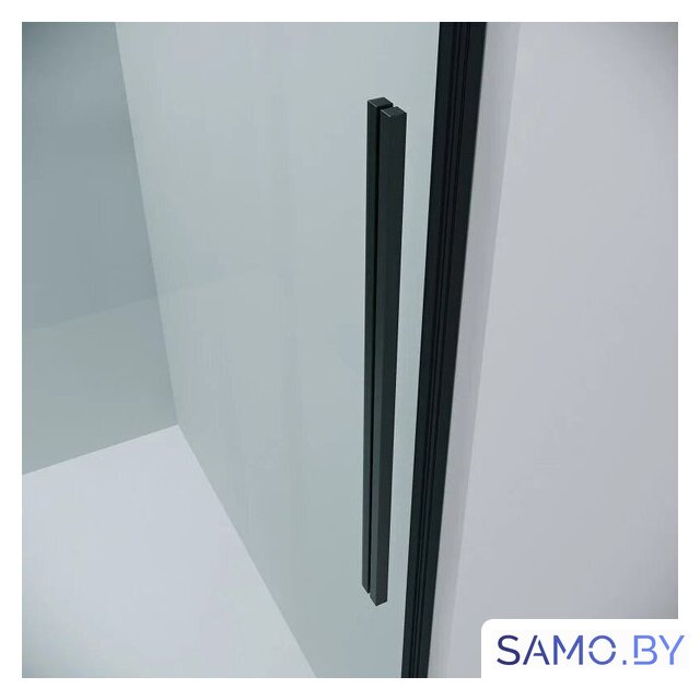 Душевой уголок Grossman Galaxy 100x80x195 120.K33.01.1080.21.00 (черный матовый/прозрачное стекло) - Изображение №2 — Интернет-магазин samo.by