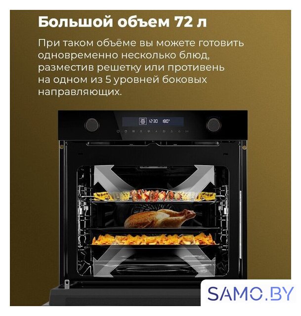 Электрический духовой шкаф MAUNFELD MEOR7217DMW - Изображение №32 — Интернет-магазин samo.by