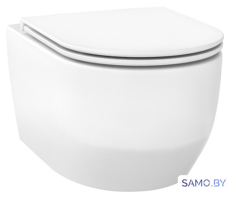 Унитаз подвесной Wellsee Croquis RimFree 182611001 (чаша, пневмокрышка, глянцевый белый) - Изображение №1 — Интернет-магазин samo.by