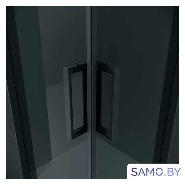 Душевой уголок Grossman Classic 100x100x195 300.K33.04.1010.21.10 (черный матовый/тонированное стекло) - Изображение №13 — Интернет-магазин samo.by