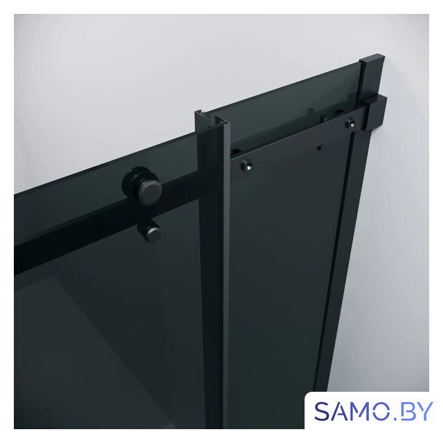 Душевой уголок Grossman Classic 100x100x195 300.K33.04.1010.21.10 (черный матовый/тонированное стекло) - Изображение №5 — Интернет-магазин samo.by