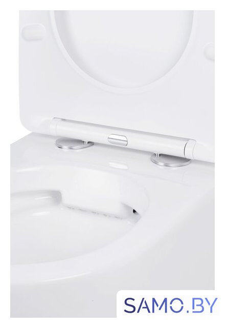 Унитаз подвесной Roxen Antares One Rimless 6 в 1 StounFix Dual Fresh 597373 (кнопка: матовая) - Изображение №9 — Интернет-магазин samo.by