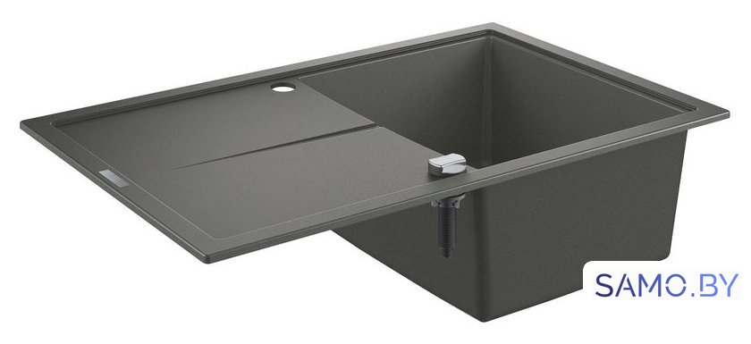 Кухонная мойка Grohe K400 50-C 78/50 1.0 31639AT0 (серый гранит) - Изображение №2 — Интернет-магазин samo.by