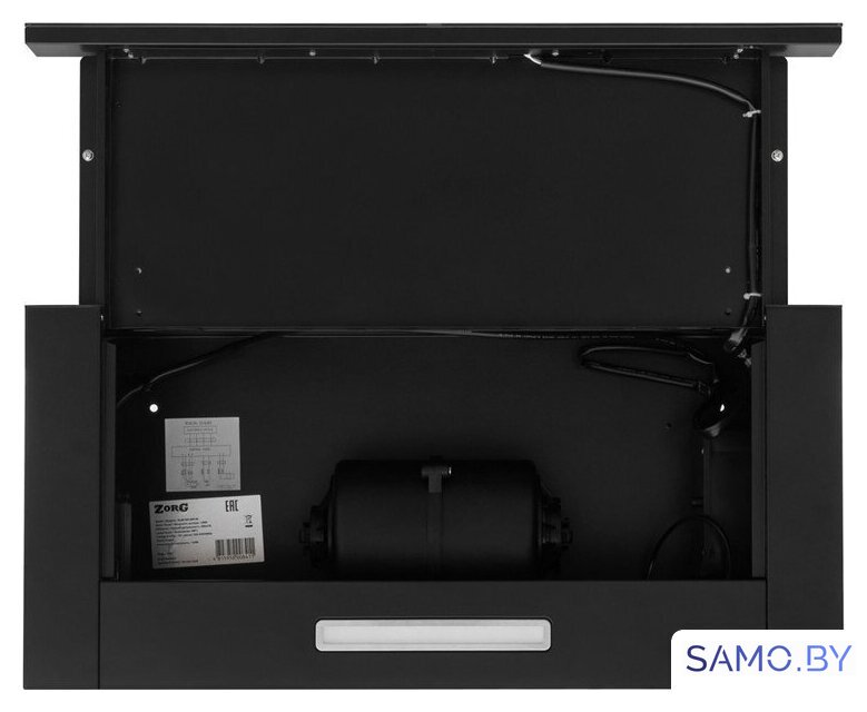 Кухонная вытяжка ZorG Slim 850 60 S (черный) - Изображение №5 — Интернет-магазин samo.by