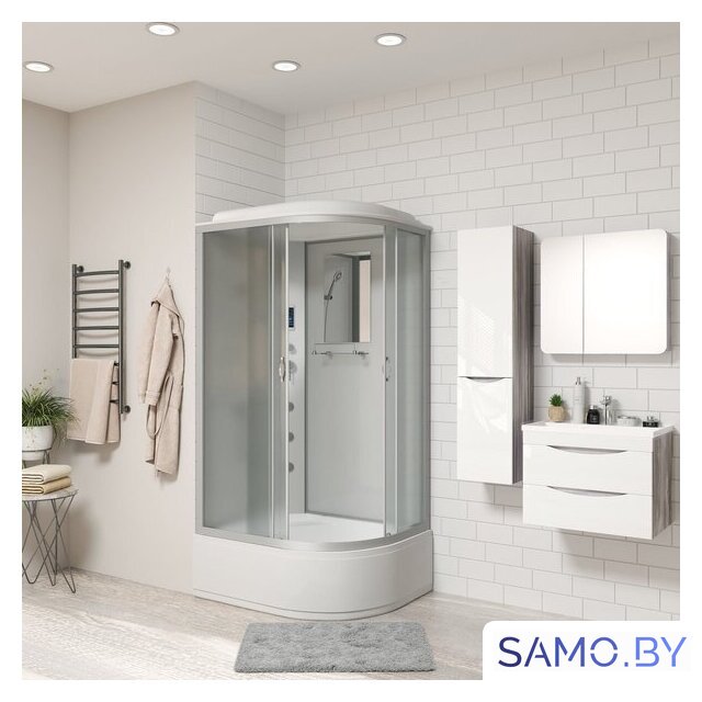 Душевой уголок Niagara NG-2310-14LF 120x80x215 (матовое стекло) - Изображение №1 — Интернет-магазин samo.by
