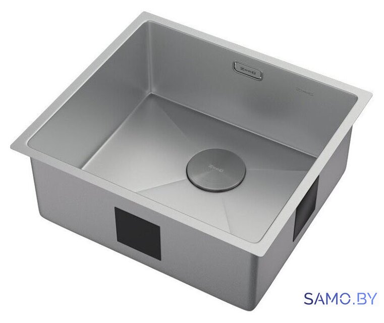 Кухонная мойка ZorG Zerox 49 U / IF Zurinox Steel - Изображение №2 — Интернет-магазин samo.by