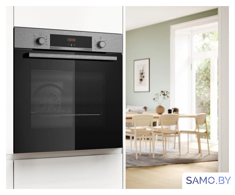 Электрический духовой шкаф Bosch Serie 4 HBA514BS3 - Изображение №6 — Интернет-магазин samo.by