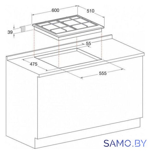 Варочная панель Whirlpool GMT 6422 AN - Изображение №4 — Интернет-магазин samo.by