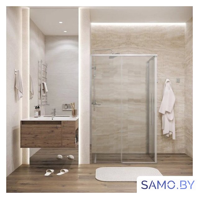 Душевой уголок Grossman Galaxy 130x80x195 120.K33.01.1380.10.02 (хром/шиншилла стекло) - Изображение №8 — Интернет-магазин samo.by
