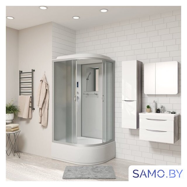 Душевой уголок Niagara NG-2310-14LP 120x80x215 (матовое стекло) - Изображение №1 — Интернет-магазин samo.by