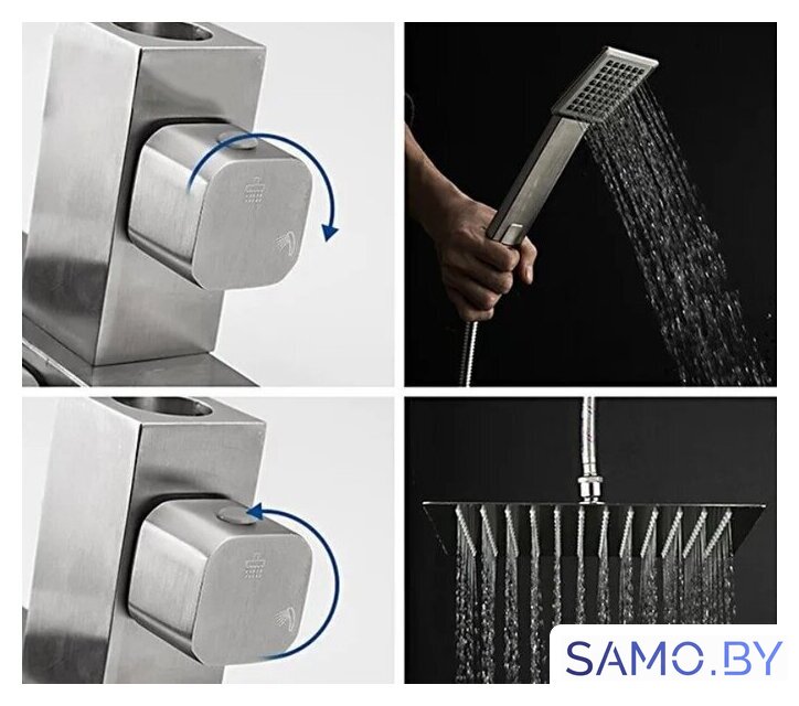 Душевая система  FRAP F24803 - Изображение №4 — Интернет-магазин samo.by