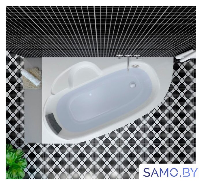 Ванна Lavinia Boho Bell Pro 160x105 370216PL - Изображение №3 — Интернет-магазин samo.by