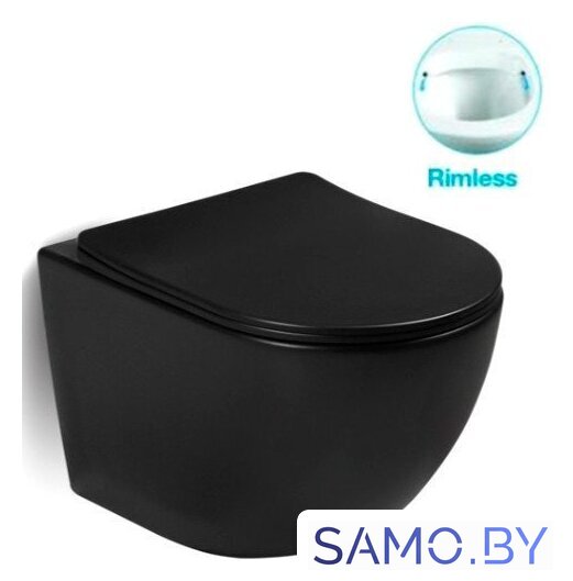Унитаз подвесной SantiLine SL-5018MB - Изображение №1 — Интернет-магазин samo.by
