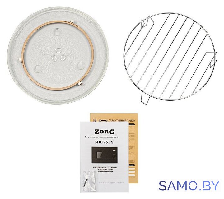 Микроволновая печь ZorG MIO251 S (черный) - Изображение №5 — Интернет-магазин samo.by