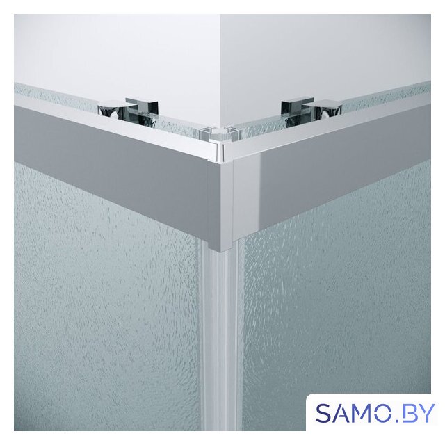 Душевой уголок Grossman Cosmo 90x90x195 300.K33.02.9090.10.02 (хром/шиншилла стекло) - Изображение №4 — Интернет-магазин samo.by