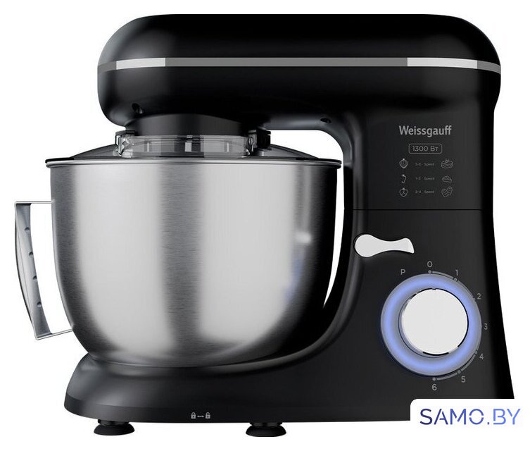 Планетарный миксер Weissgauff WSM 130 PMB Prime Chef - Изображение №1 — Интернет-магазин samo.by