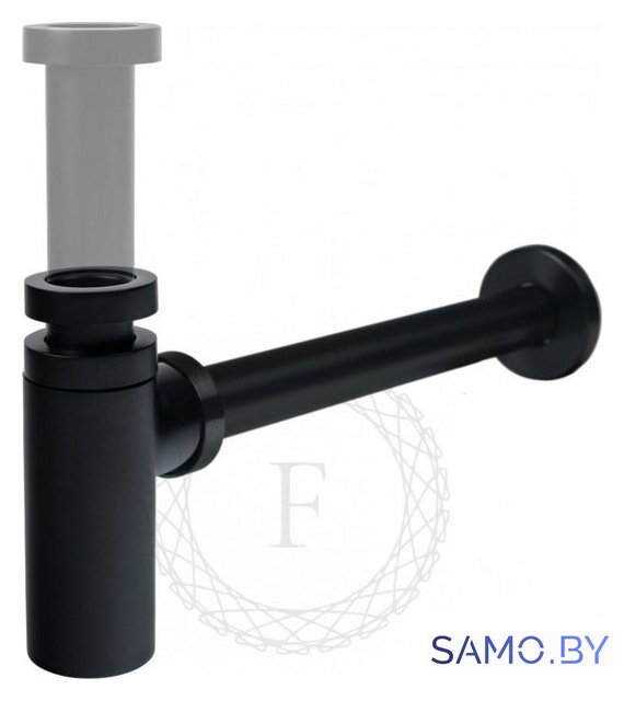 Сифон Filarete FL70 (черный матовый) - Изображение №2 — Интернет-магазин samo.by