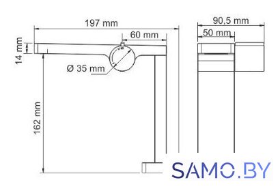 Смеситель Wasserkraft Elbe 7410 - Изображение №2 — Интернет-магазин samo.by