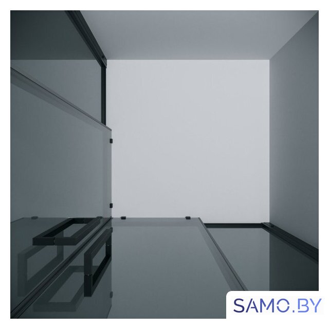 Душевой уголок Grossman Cosmo 90x90x195 300.K33.02.9090.21.10 (черный матовый/тонированное стекло) - Изображение №6 — Интернет-магазин samo.by