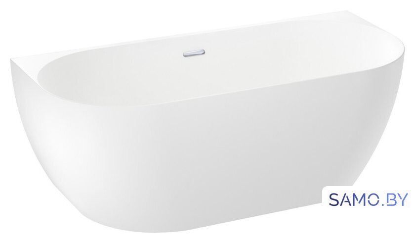 Ванна Wellsee Belle Spa 3.0 170x80 235901001 (пристенная ванна белый глянец, экран, ножки, сифон-автомат хром) - Изображение №2 — Интернет-магазин samo.by