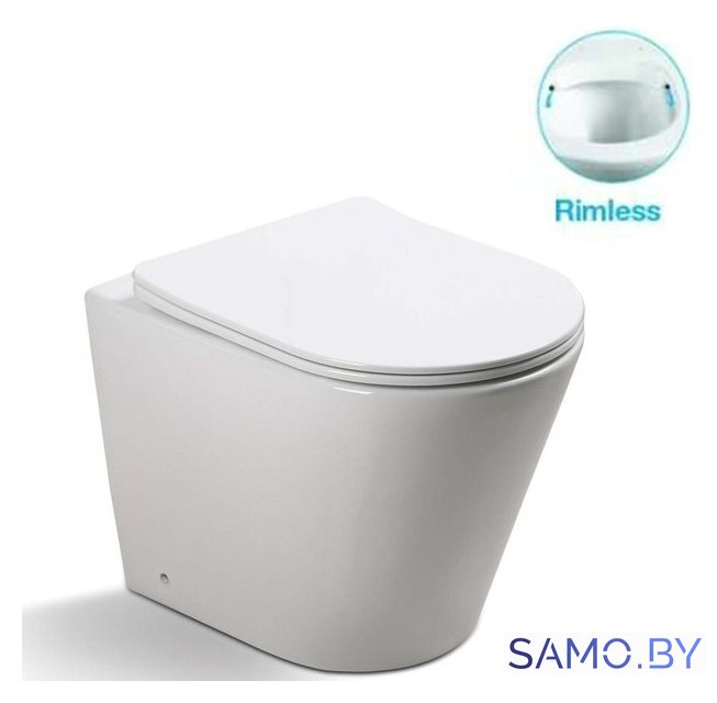 Унитаз приставной SantiLine SL-5020 - Изображение №1 — Интернет-магазин samo.by