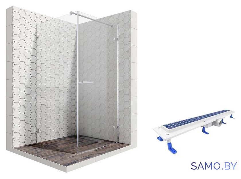 Душевой уголок Ambassador Set 10011101R-ST1 - Изображение №1 — Интернет-магазин samo.by