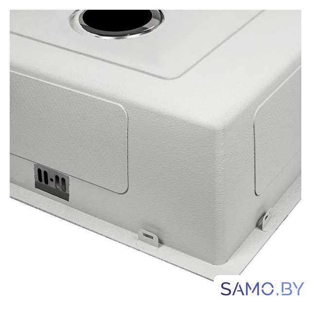 Кухонная мойка ARFEKA ECO AR 450*450 SATIN DECOR MILLET GRAINS - Изображение №4 — Интернет-магазин samo.by