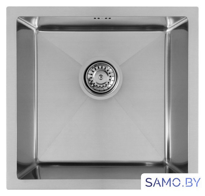 Кухонная мойка ARFEKA ECO AR 450*450 SATIN DECOR MILLET GRAINS - Изображение №2 — Интернет-магазин samo.by