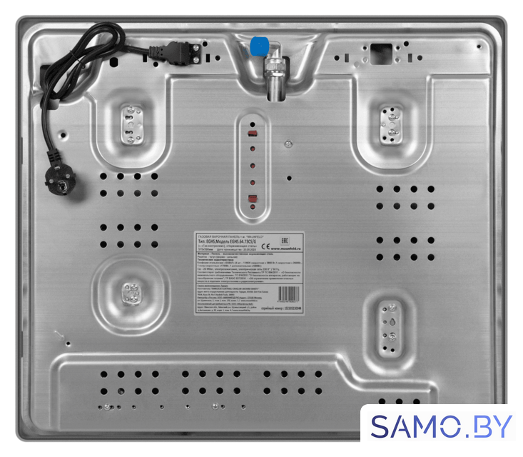 Варочная панель MAUNFELD EGHS.64.73CS/G - Изображение №10 — Интернет-магазин samo.by
