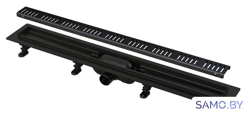 Трап/канал Alcaplast APZ10BLACK-550M - Изображение №1 — Интернет-магазин samo.by