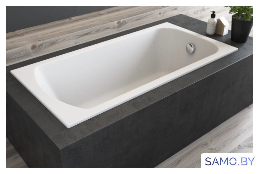Ванна Polimat CLASSIC Slim 170x70 с ножками - Изображение №2 — Интернет-магазин samo.by