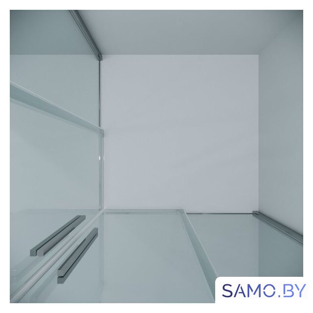 Душевой уголок Grossman Galaxy 100x100x195 300.K33.01.1010.10.00 (хром/прозрачное стекло) - Изображение №6 — Интернет-магазин samo.by