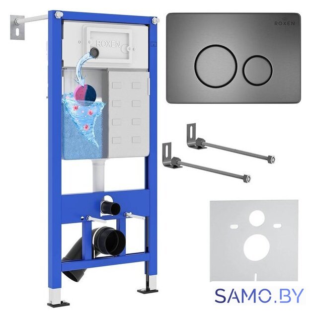 Инсталляция для унитаза Roxen StounFix Dual Fresh 868304 - Изображение №1 — Интернет-магазин samo.by
