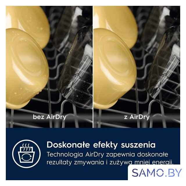 Встраиваемая посудомоечная машина Electrolux AirDry 300 EEA23210L - Изображение №2 — Интернет-магазин samo.by