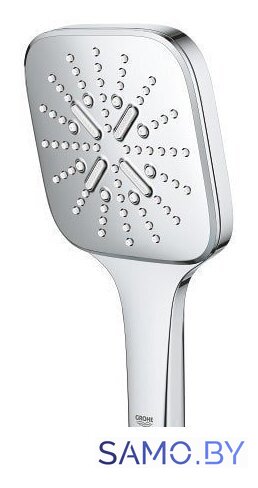 Душевая лейка Grohe Rainshower SmartActive Cube 130 26550000 - Изображение №3 — Интернет-магазин samo.by