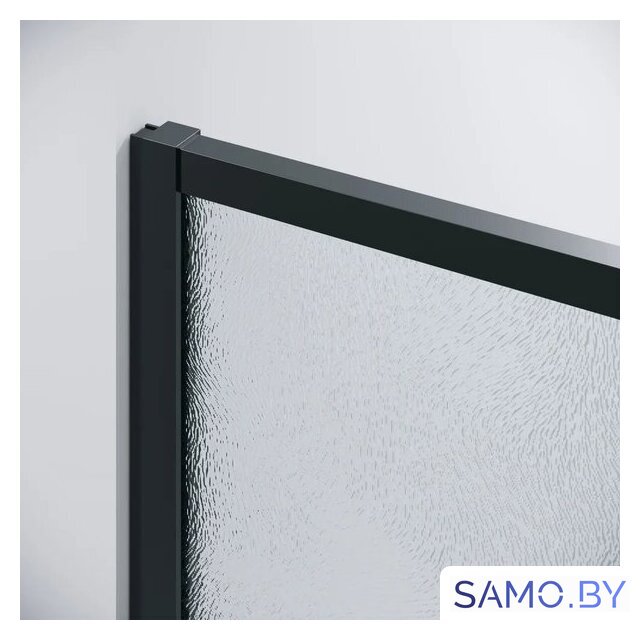 Душевой уголок Grossman Galaxy 100х100х195 120.K33.01.1010.21.02 (черный матовый/шиншилла стекло) - Изображение №5 — Интернет-магазин samo.by