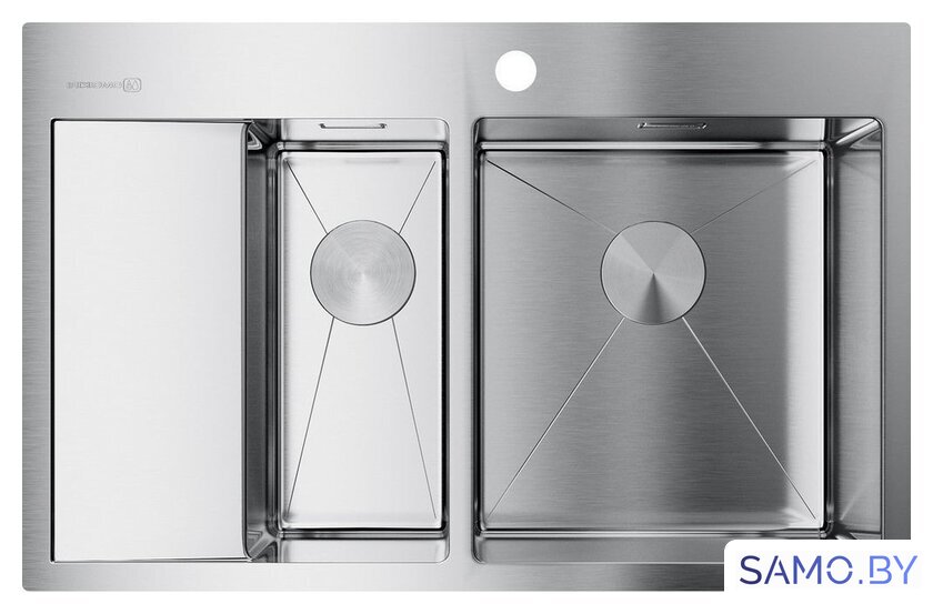 Кухонная мойка Omoikiri Akisame 78-2-IN-R - Изображение №1 — Интернет-магазин samo.by