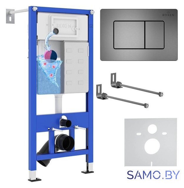 Инсталляция для унитаза Roxen StounFix Dual Fresh 859290 - Изображение №1 — Интернет-магазин samo.by