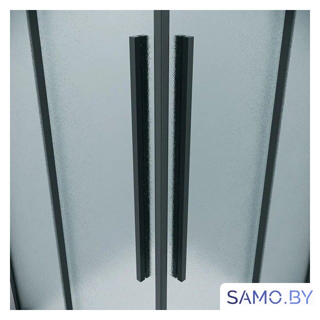 Душевой уголок Grossman Galaxy 120х80х195 300.K33.01.12R80L.21.02 (черный матовый/стекло шиншилла) - Изображение №3 — Интернет-магазин samo.by