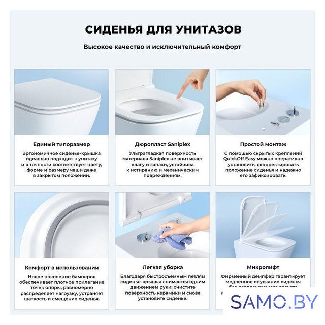 Унитаз подвесной Wellsee Pure BY Wellsee RimFree 182603001 (чаша, пневмокрышка, матовый белый) - Изображение №5 — Интернет-магазин samo.by