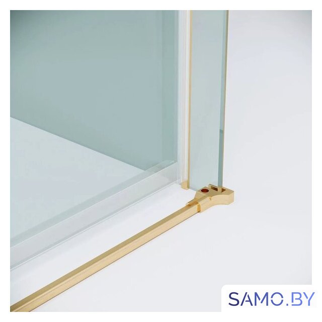 Душевой уголок Grossman Classic 110x90x195 120.K33.04.1190.32.00 (золото сатин/прозрачное стекло) - Изображение №4 — Интернет-магазин samo.by